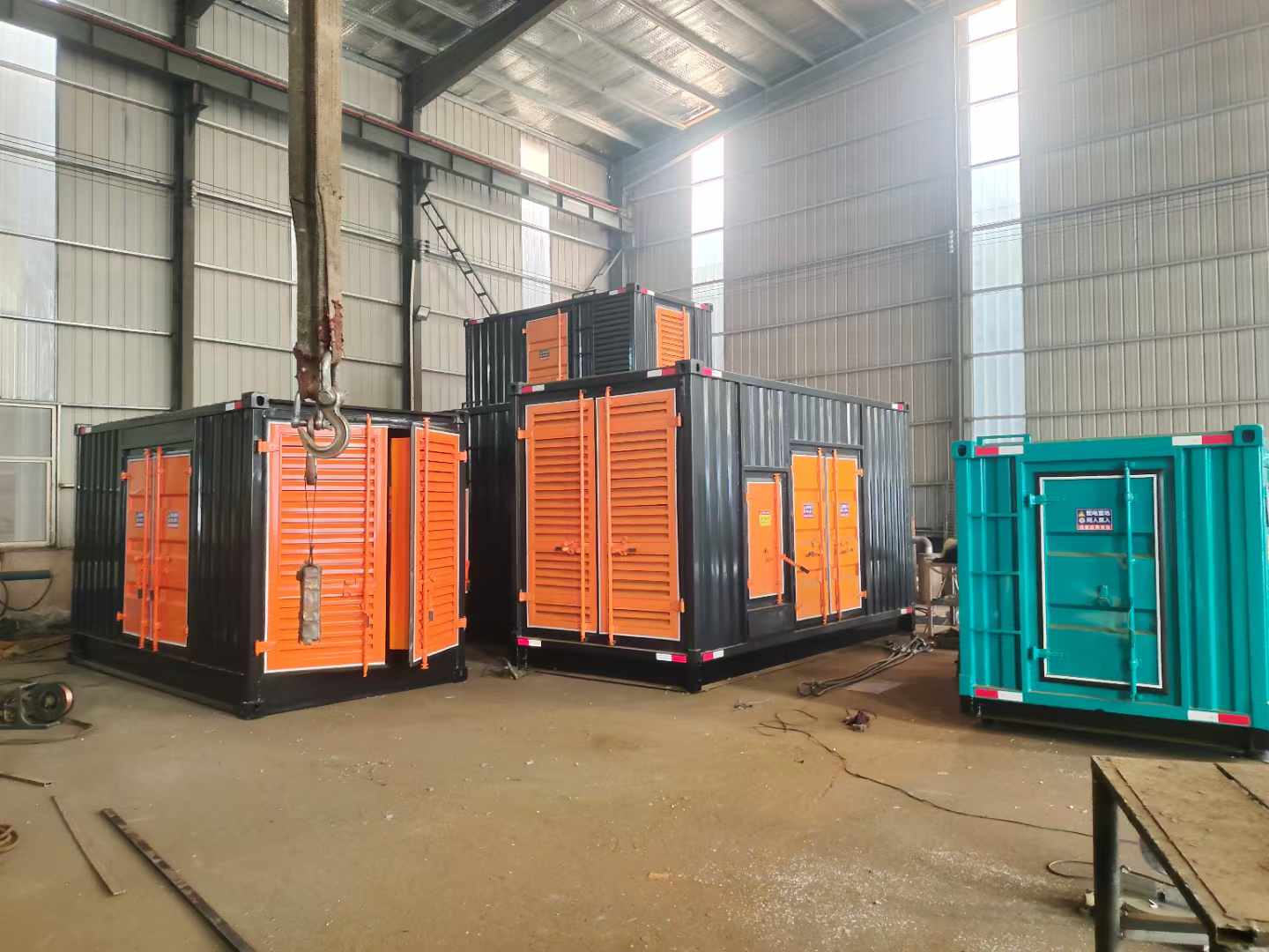 明水500kw柴油发电机组可以带动多少功率设备？